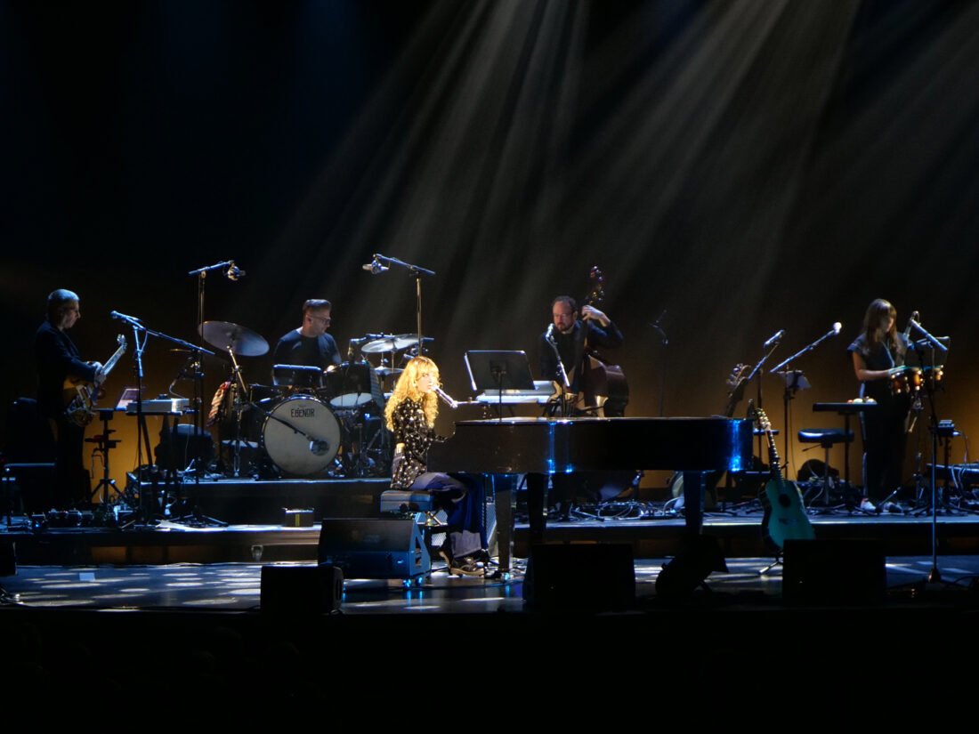 Sofia Duhaime au piano lors de sa prestation à la finale du Grand Concours Hydro-Québec.