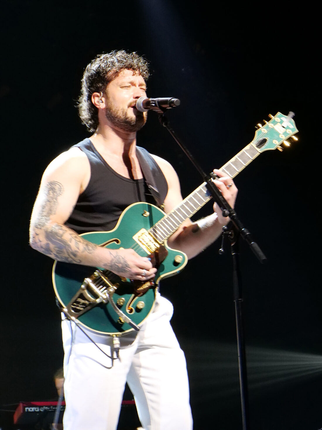 Olivier Faubert lors de la finale du Grand Concours Hydro-Québec.